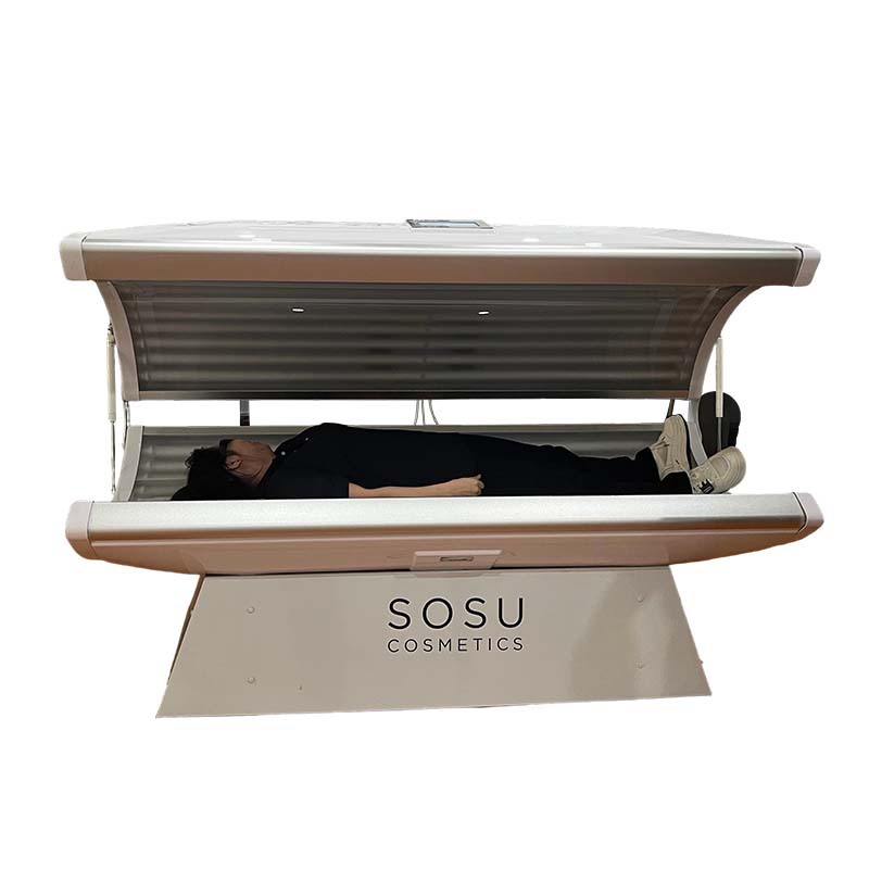 Wellness Spa And Salon - Lit de bronzage en acrylique –