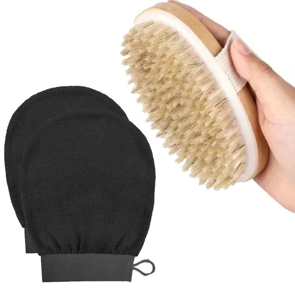 Dry Brush Body - Kit de 2 exfoliants corporels :