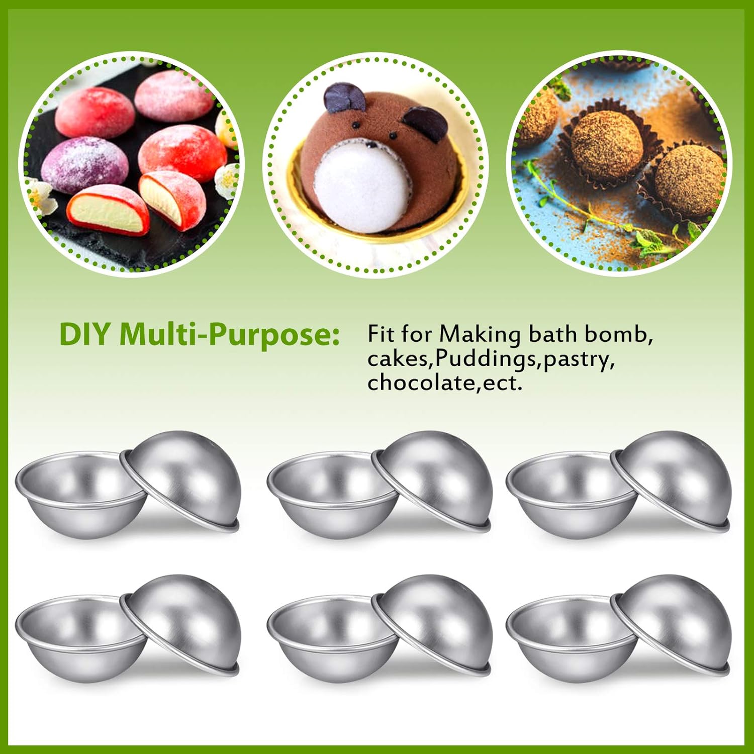 Moules à bombe de bain en alum - Bath Bomb Mold avis et prix