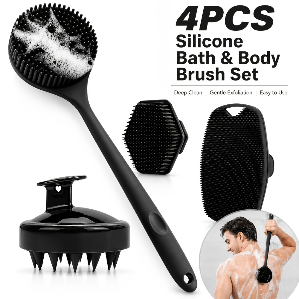 Ensemble de 4 brosses exfolian - Dry Brush Body avis et prix