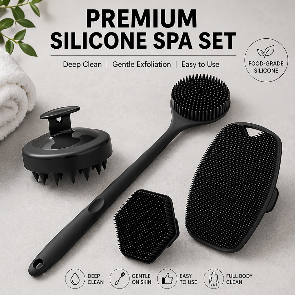 Ensemble de 4 brosses exfolian - Dry Brush Body avis et prix