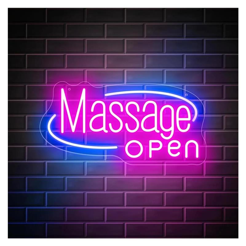 Enseigne néon « Massage » pour - Spa Wellness Day avis et prix