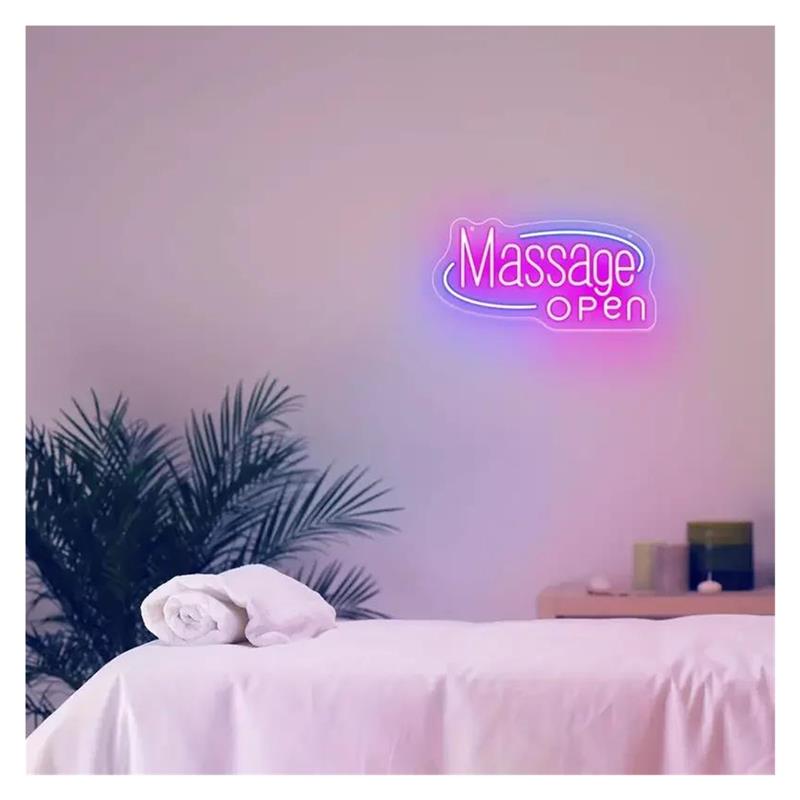 Enseigne néon « Massage » pour - Spa Wellness Day avis et prix