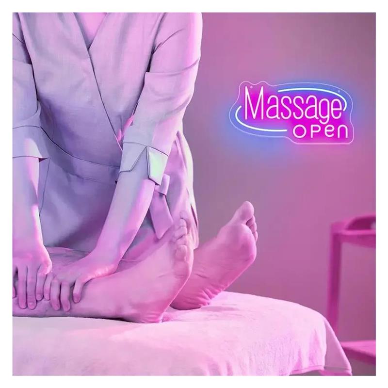 Enseigne néon « Massage » pour - Spa Wellness Day avis et prix